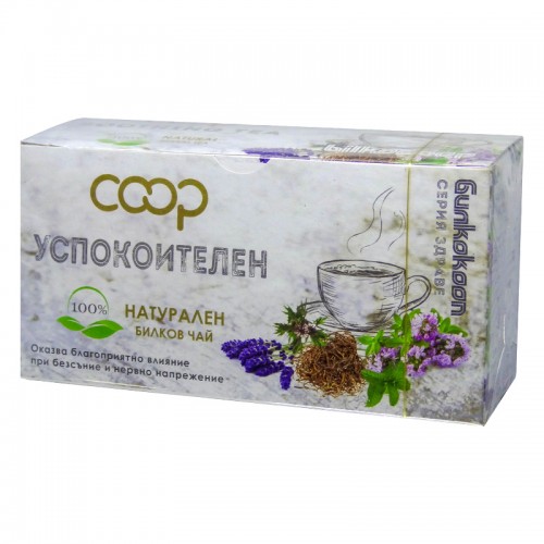 Успокоителен чай - Билкокооп Успокоителен чай - Билкокооп