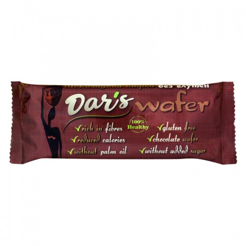 Вафла Dars - без захар, без глутен Вафла Dars - без захар, без глутен