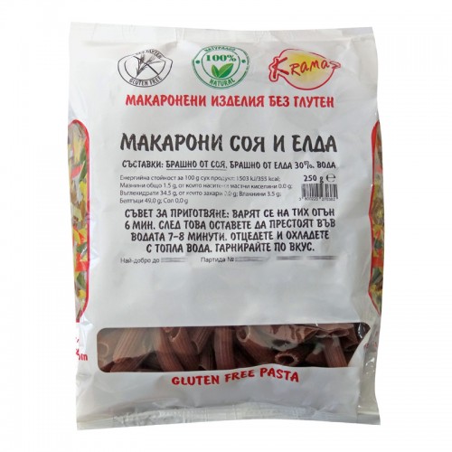 Макарони соя и елда Макарони соя и елда