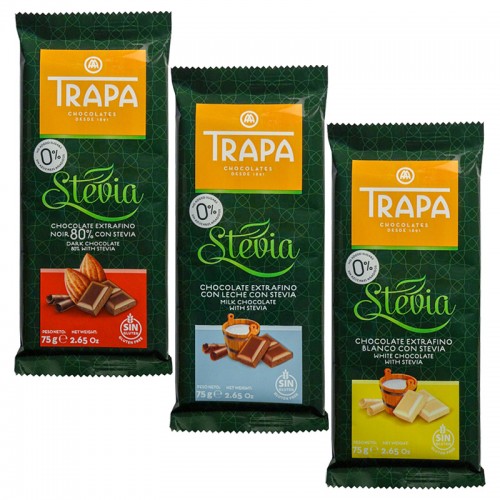Шоколад Trapa - без захар, без глутен