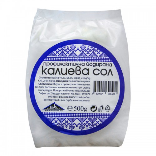 Калиева сол, 500гр