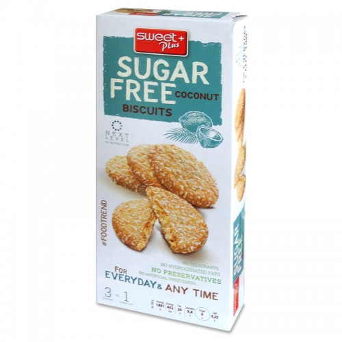 Бисквити без захар Sweet+ Кокос Бисквити без захар Sweet+ Кокос
