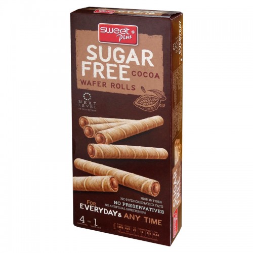 Вафлени пурички без захар Sweet+ Какао